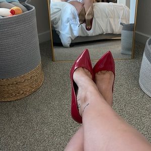 High heel shoes